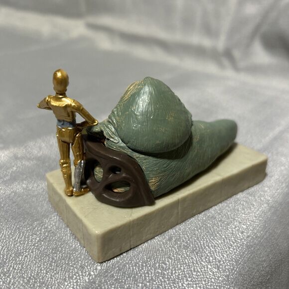 Hallmark 2013 Star WARS At Jabba’s Mercy Keepsake Ornament Magic Sound Jedi - Picture 5 of 15